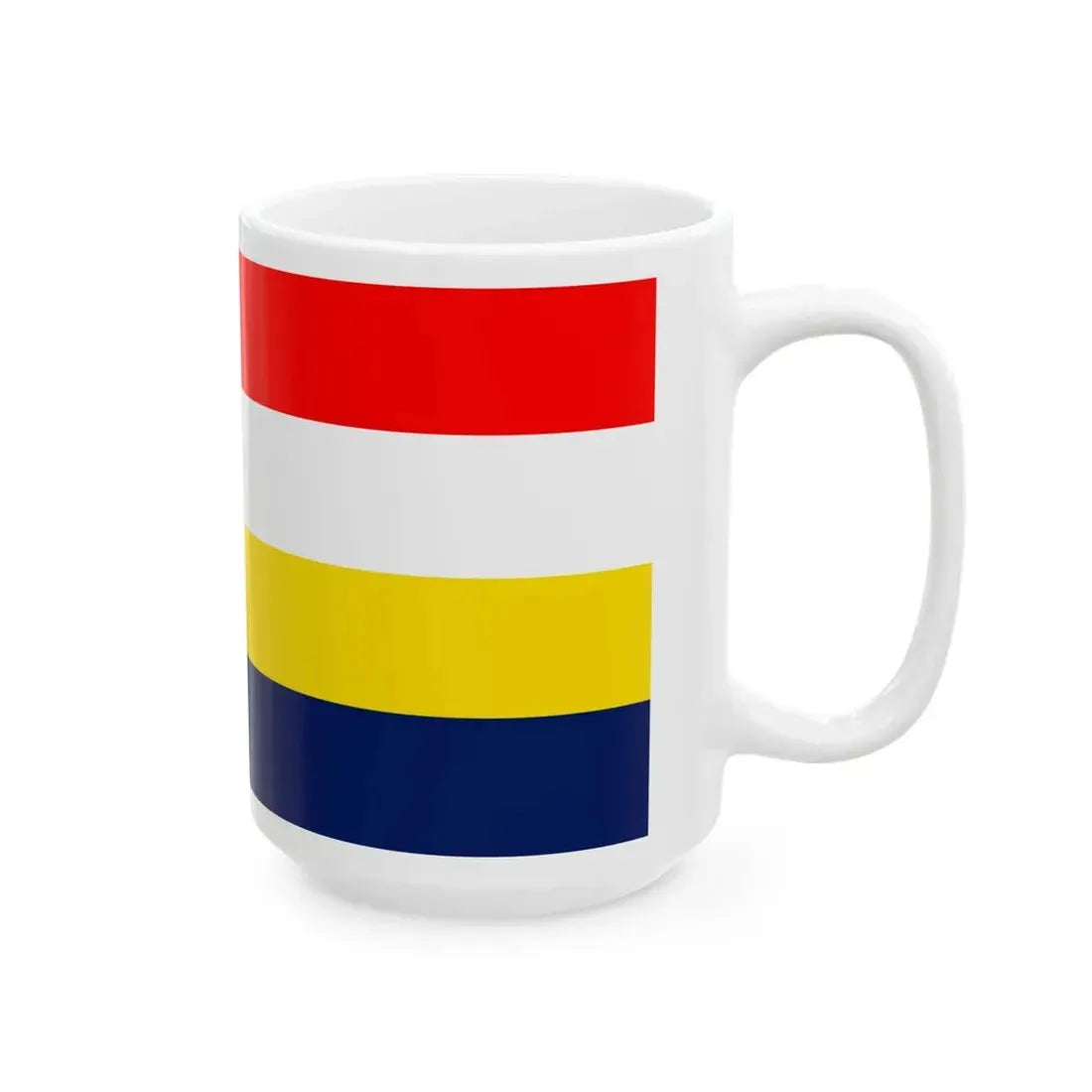 Flag of Sabah 1963-1982 (Malaysia) White Coffee Mug - Go Mug Yourself