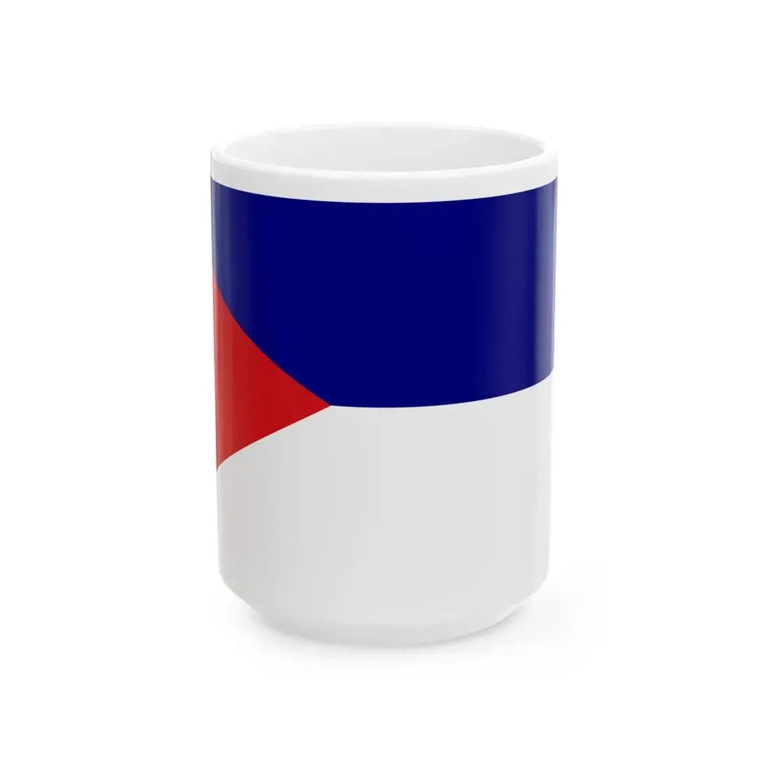 Flag of Sabah 1982-1988 (Malaysia) White Coffee Mug 15oz - Go Mug Yourself