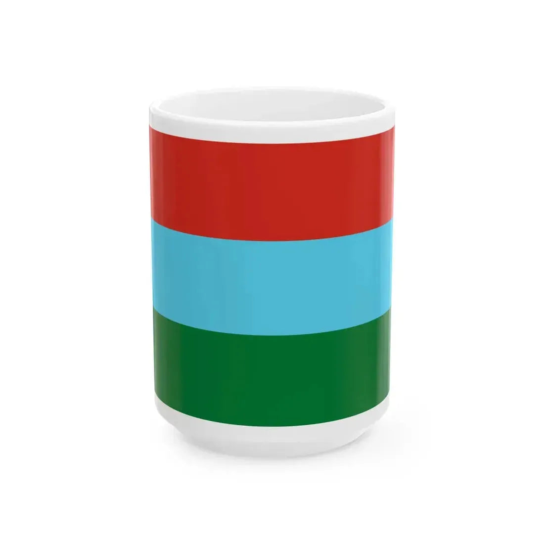 Flag of Sacabamba Bolivia (Bolivia) White Coffee Mug 15oz - Go Mug Yourself