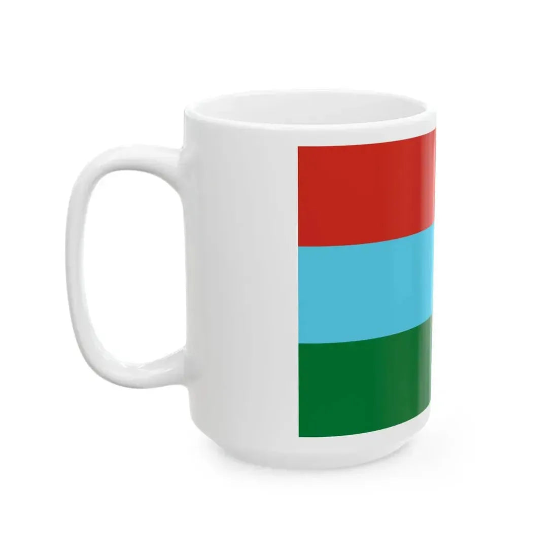 Flag of Sacabamba Bolivia (Bolivia) White Coffee Mug - Go Mug Yourself