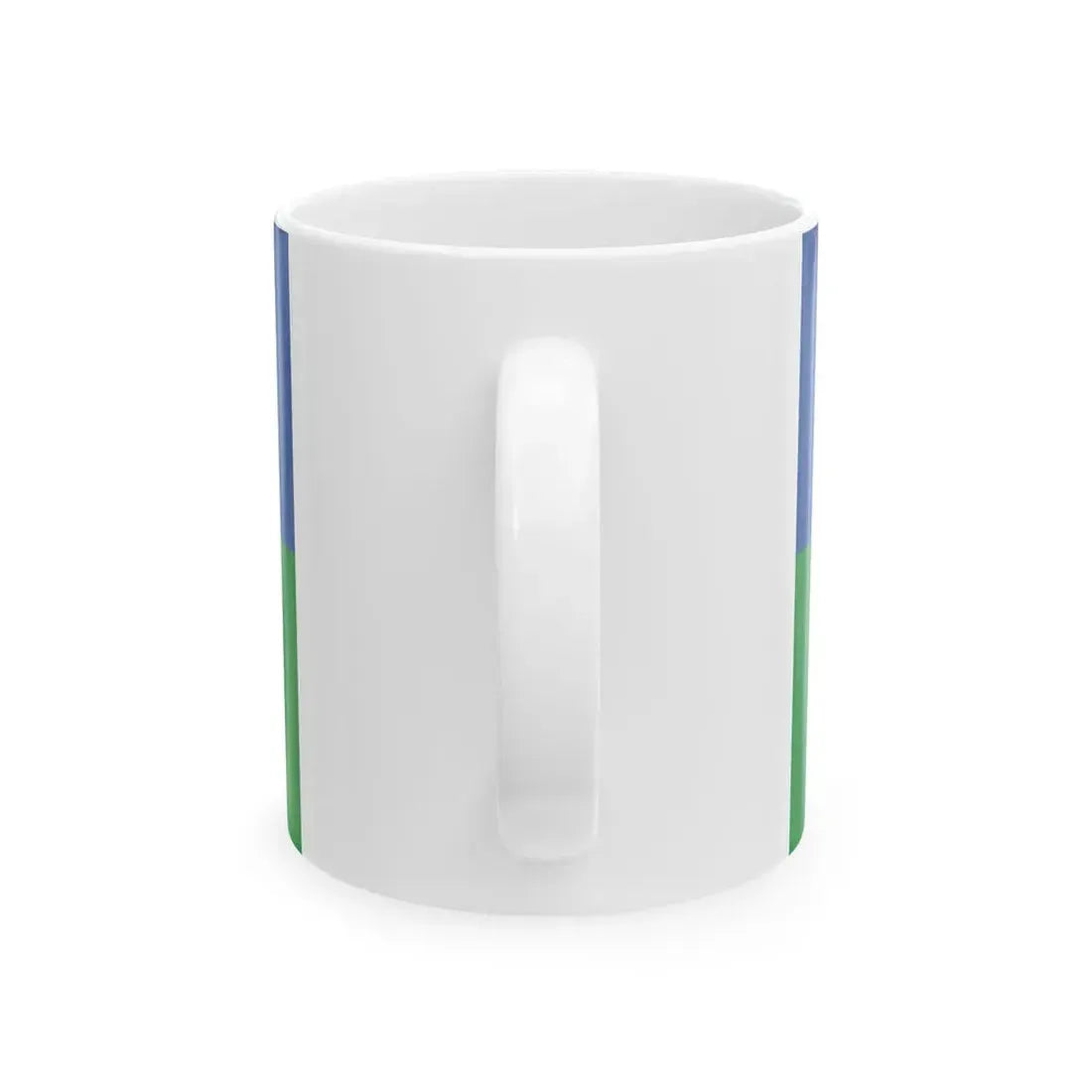 Flag of Sachkhere Municipality (Georgia) White Coffee Mug - Go Mug Yourself