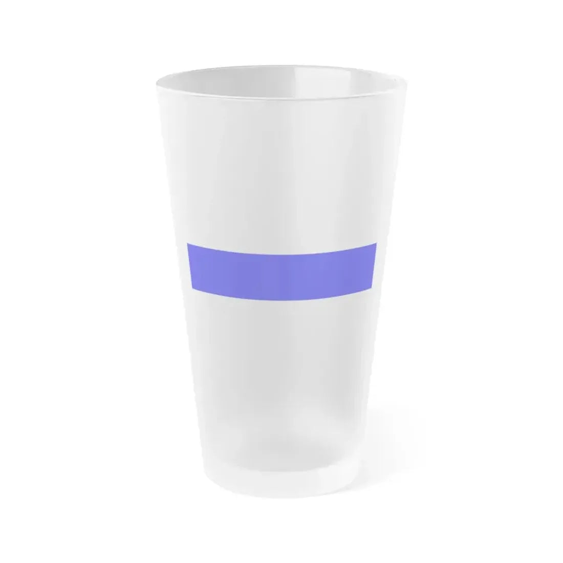 Flag of Safi Malta - Frosted Pint Glass 16oz 16oz Frosted - Go Mug Yourself