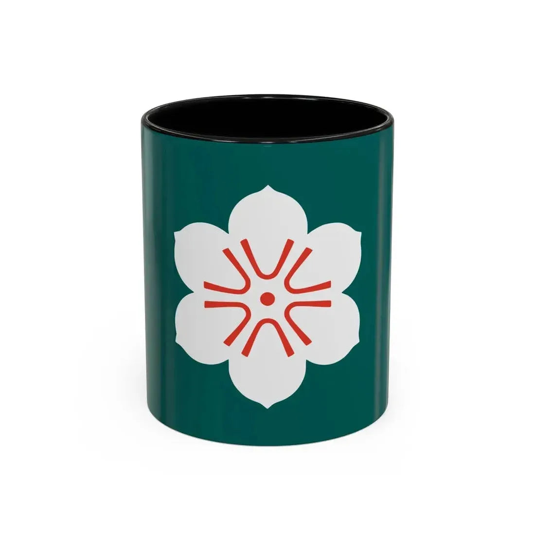 Flag of Saga Prefecture Japan - Accent Coffee Mug 11oz Black - Go Mug Yourself