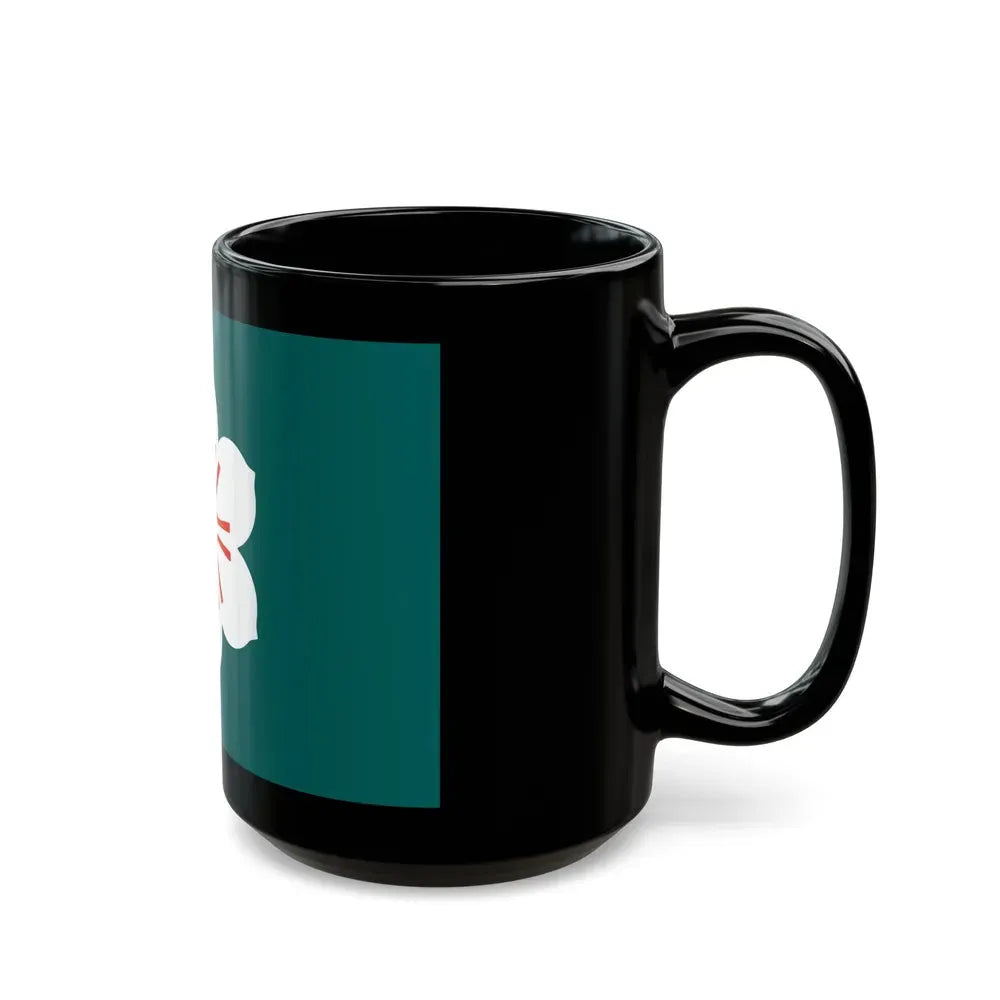 Flag of Saga Prefecture Japan - Black Coffee Mug - Go Mug Yourself