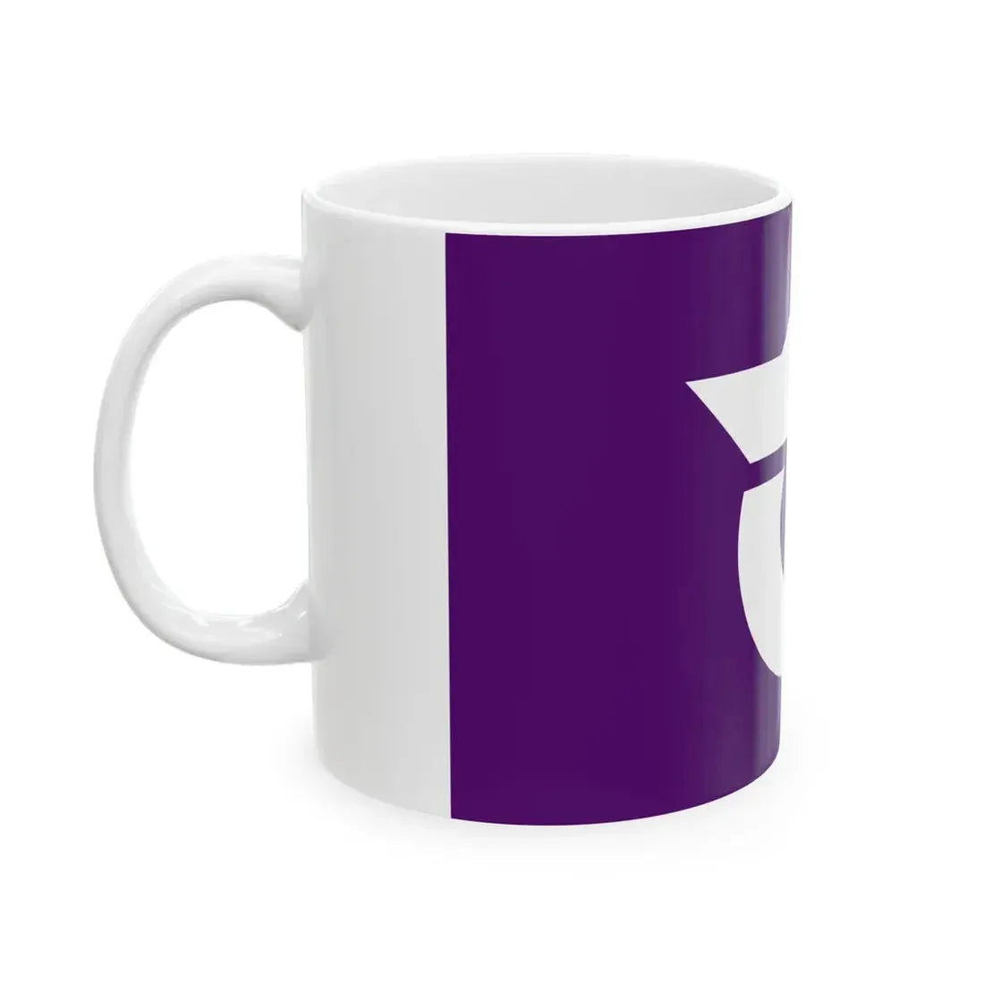 Flag of Saga Saga 1954-2005 (Japan) White Coffee Mug - Go Mug Yourself