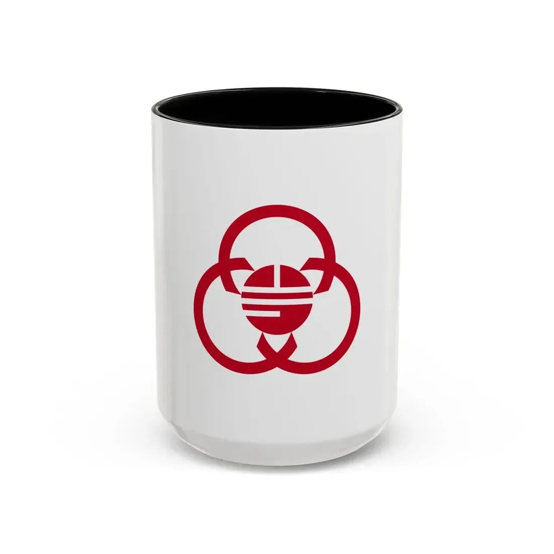 Flag of Sagamihara Kanagawa Japan - Accent Coffee Mug 15oz Black - Go Mug Yourself