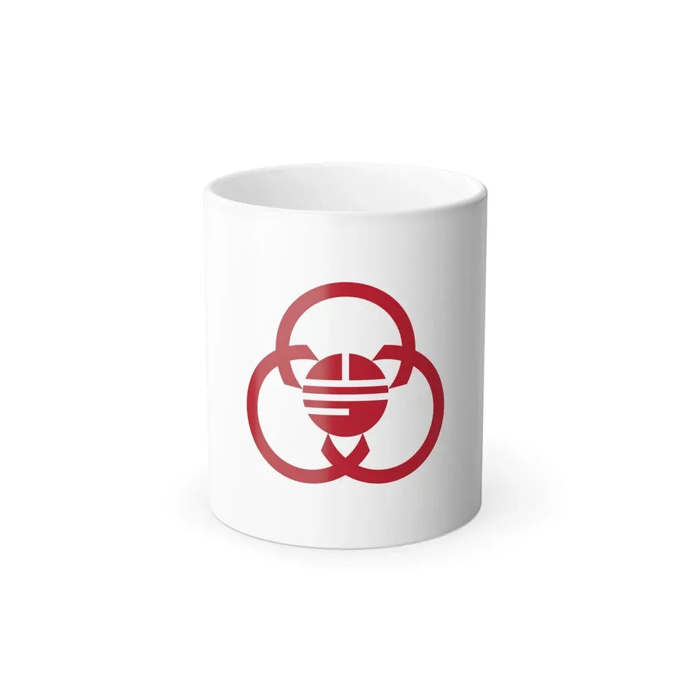 Flag of Sagamihara Kanagawa Japan - Color Changing Coffee Mug 11oz - Go Mug Yourself