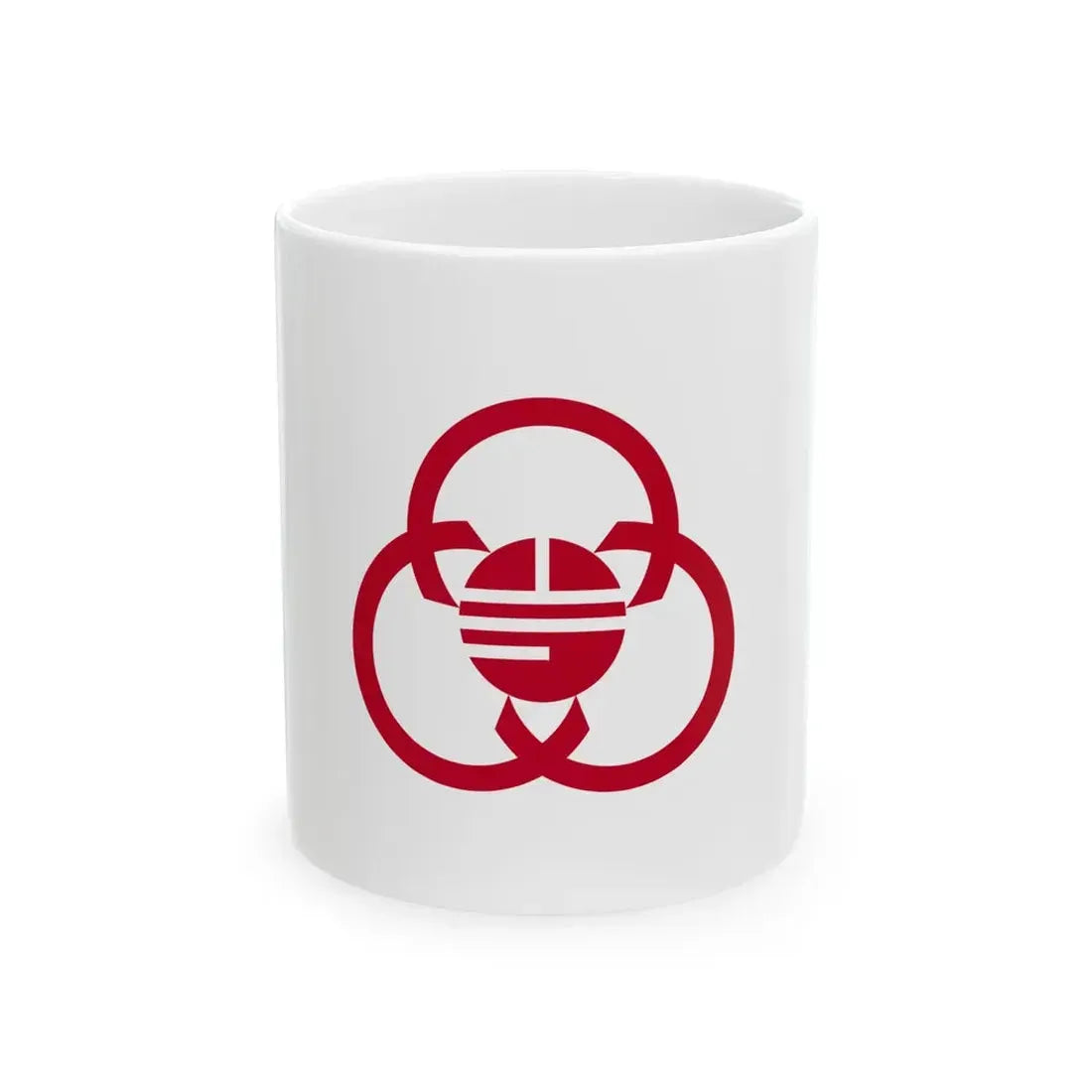 Flag of Sagamihara Kanagawa (Japan) White Coffee Mug 11oz - Go Mug Yourself