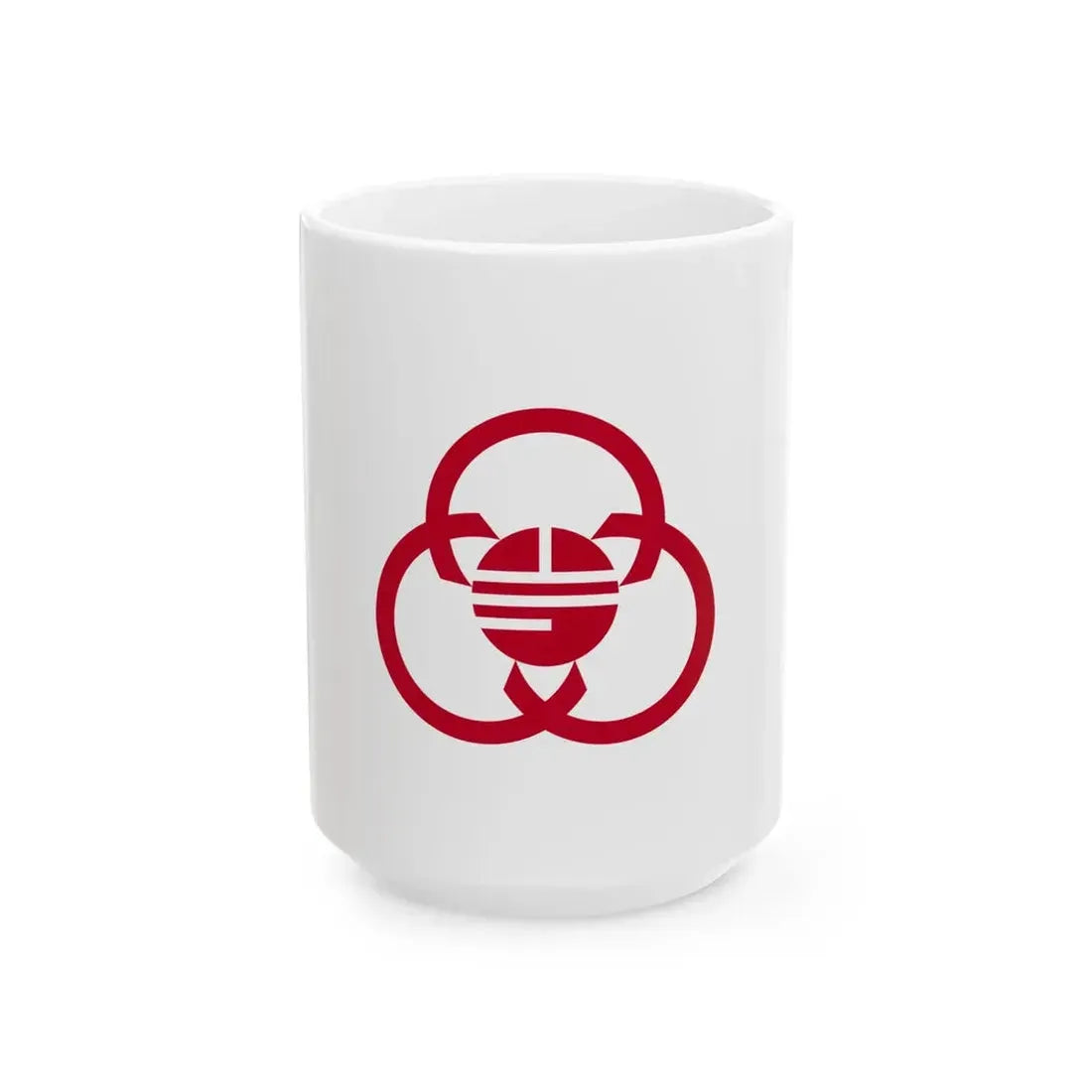 Flag of Sagamihara Kanagawa (Japan) White Coffee Mug 15oz - Go Mug Yourself