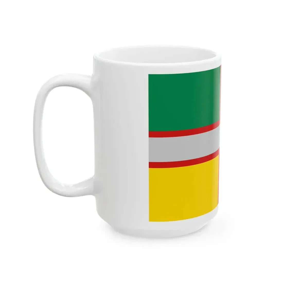 Flag of Saguenay-Lac-Saint-Jean (Canada) White Coffee Mug - Go Mug Yourself