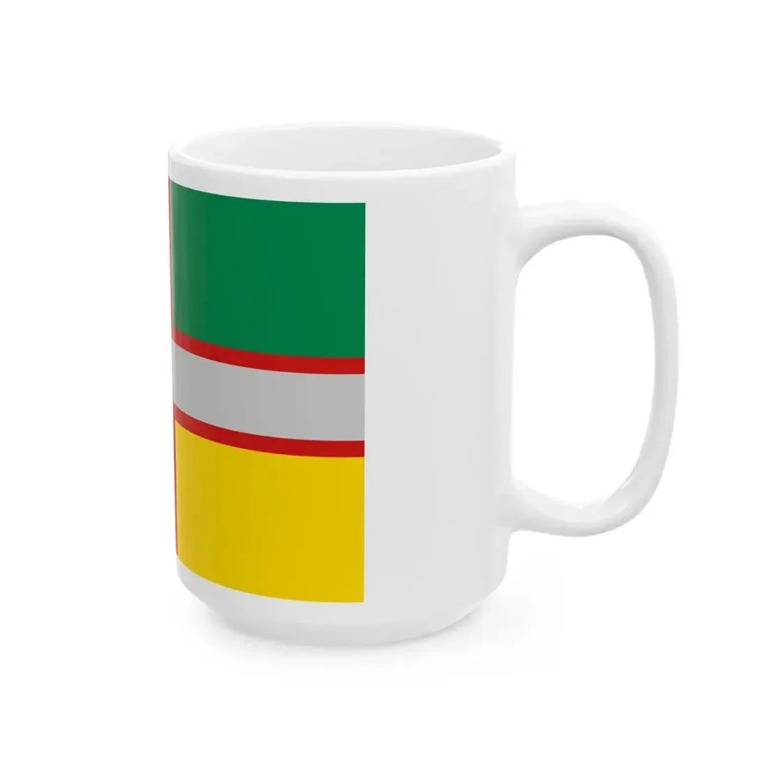 Flag of Saguenay-Lac-Saint-Jean (Canada) White Coffee Mug - Go Mug Yourself