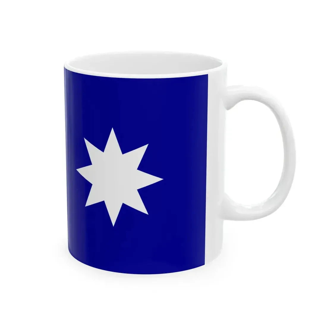 Flag of Saibai Island (Australia) White Coffee Mug - Go Mug Yourself