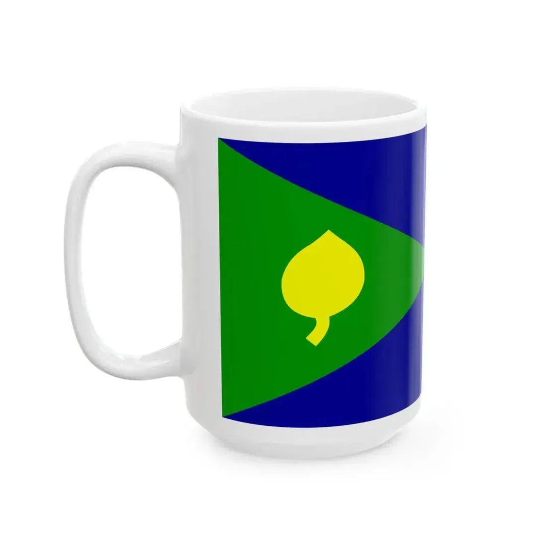 Flag of Saibai Island (Australia) White Coffee Mug - Go Mug Yourself