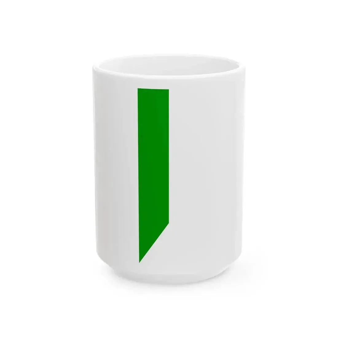 Flag of Saint Flour Cantal (France) White Coffee Mug 15oz - Go Mug Yourself