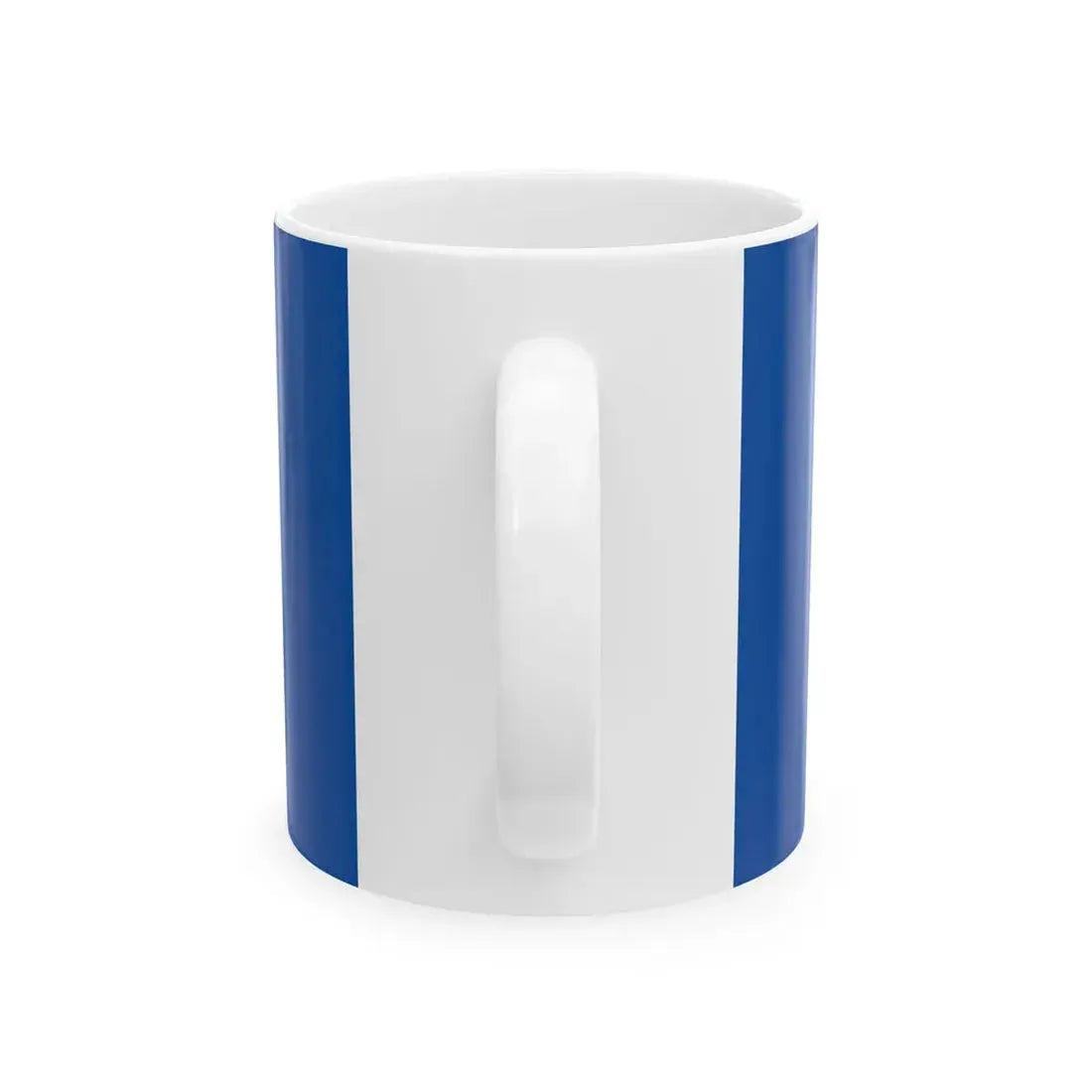 Flag of Saint Lucia 1979-2002 (Saint Lucia) White Coffee Mug - Go Mug Yourself