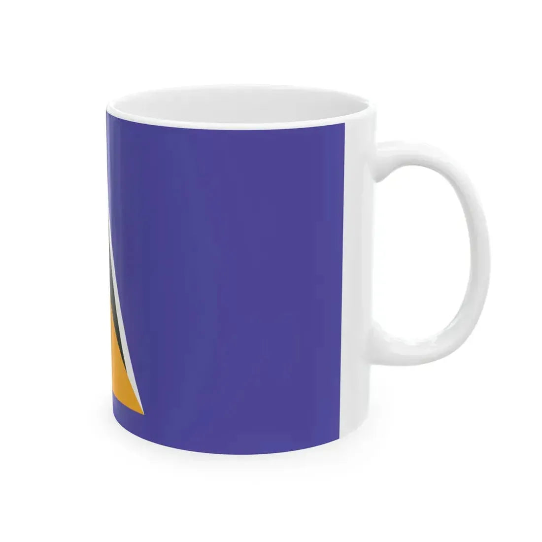 Flag of Saint Lucia WFB 2000 (Saint Lucia) White Coffee Mug - Go Mug Yourself