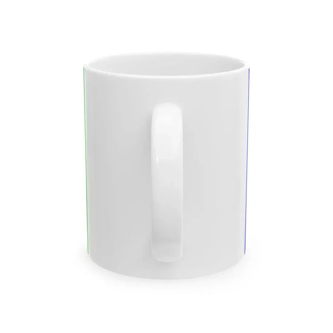 Flag of Saint-Martin-dHeres (France) White Coffee Mug - Go Mug Yourself