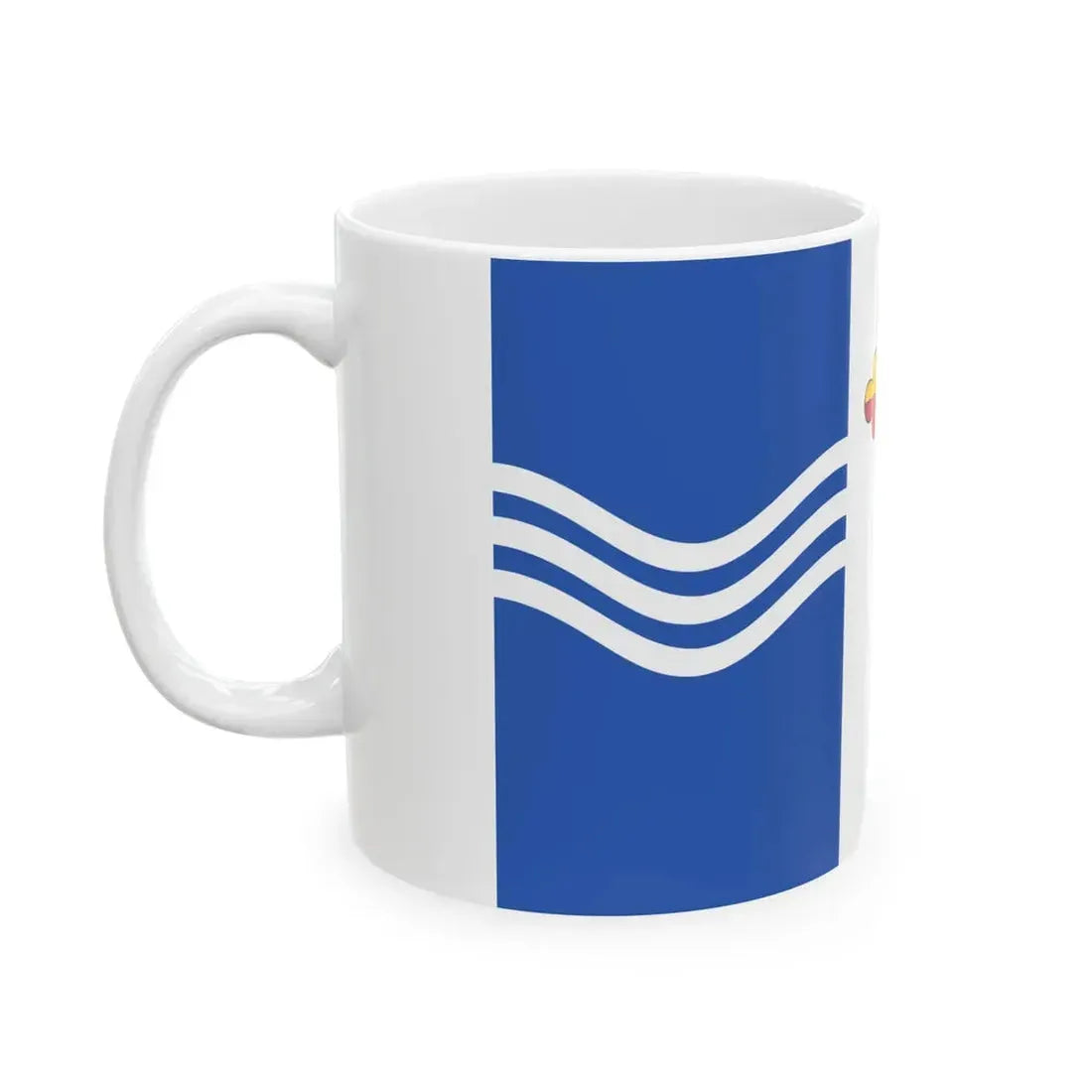 Flag of Saint Michaels Maryland (United States) White Coffee Mug - Go Mug Yourself