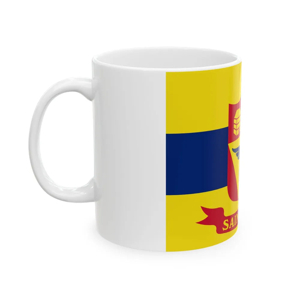 Flag of Saint Paul Minnesota (United States) White Coffee Mug - Go Mug Yourself