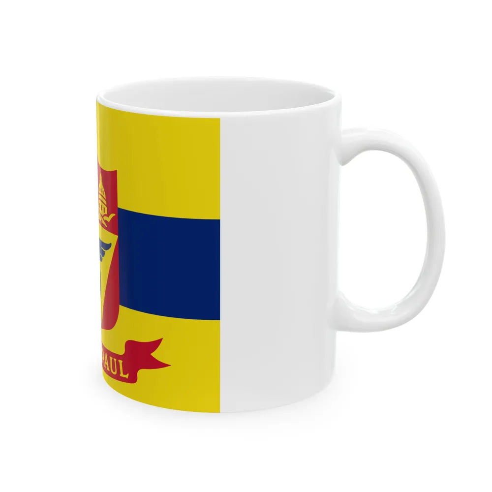 Flag of Saint Paul Minnesota (United States) White Coffee Mug - Go Mug Yourself