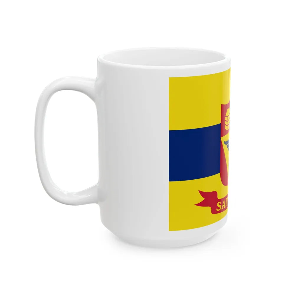 Flag of Saint Paul Minnesota (United States) White Coffee Mug - Go Mug Yourself