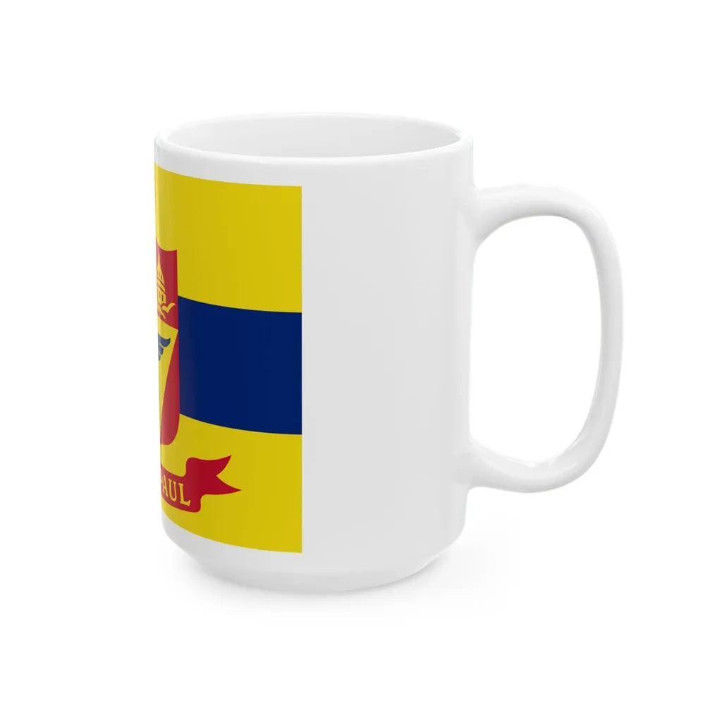Flag of Saint Paul Minnesota (United States) White Coffee Mug - Go Mug Yourself