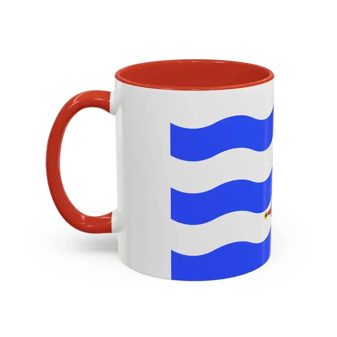 Flag of Saint Paul's Bay Malta - Accent Coffee Mug - Go Mug Yourself