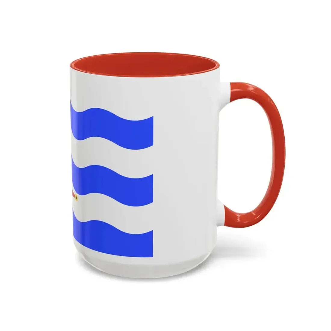Flag of Saint Paul's Bay Malta - Accent Coffee Mug - Go Mug Yourself