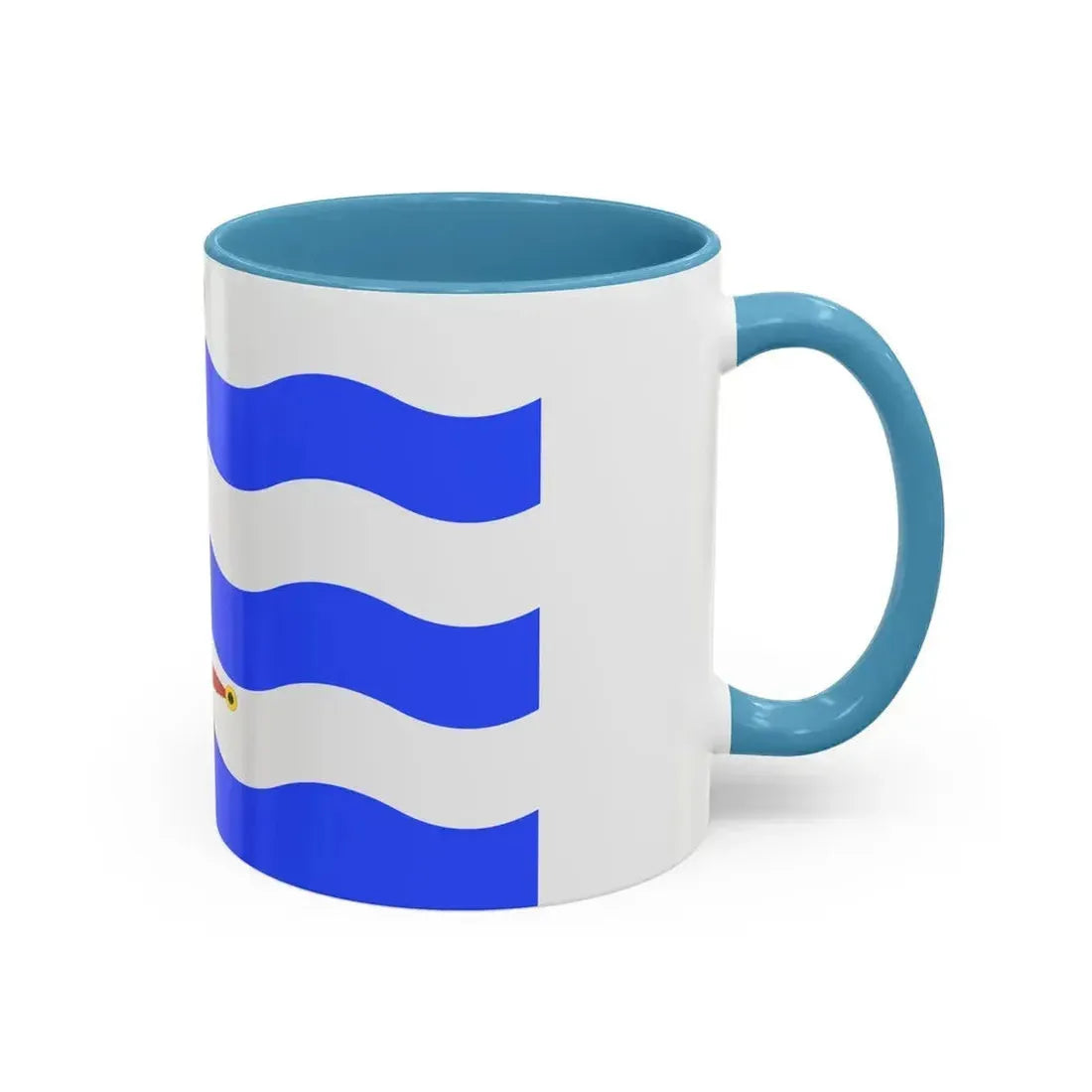 Flag of Saint Paul's Bay Malta - Accent Coffee Mug - Go Mug Yourself