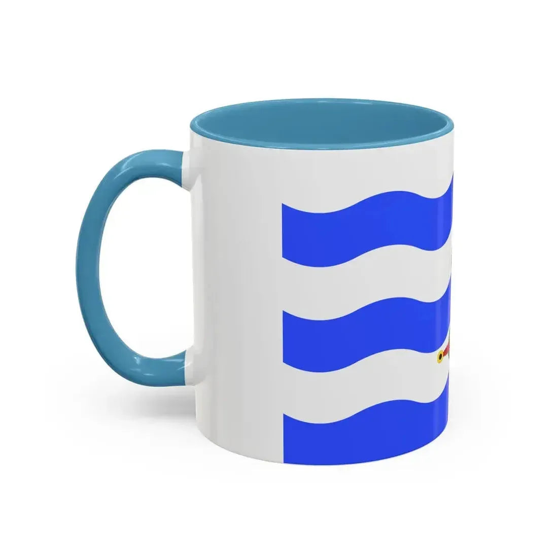 Flag of Saint Paul's Bay Malta - Accent Coffee Mug - Go Mug Yourself