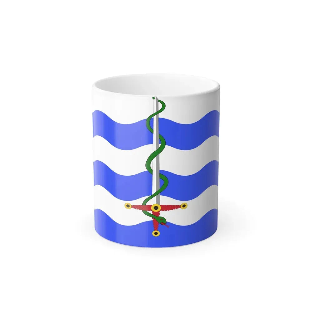 Flag of Saint Paul's Bay Malta - Color Changing Coffee Mug 11oz - Go Mug Yourself