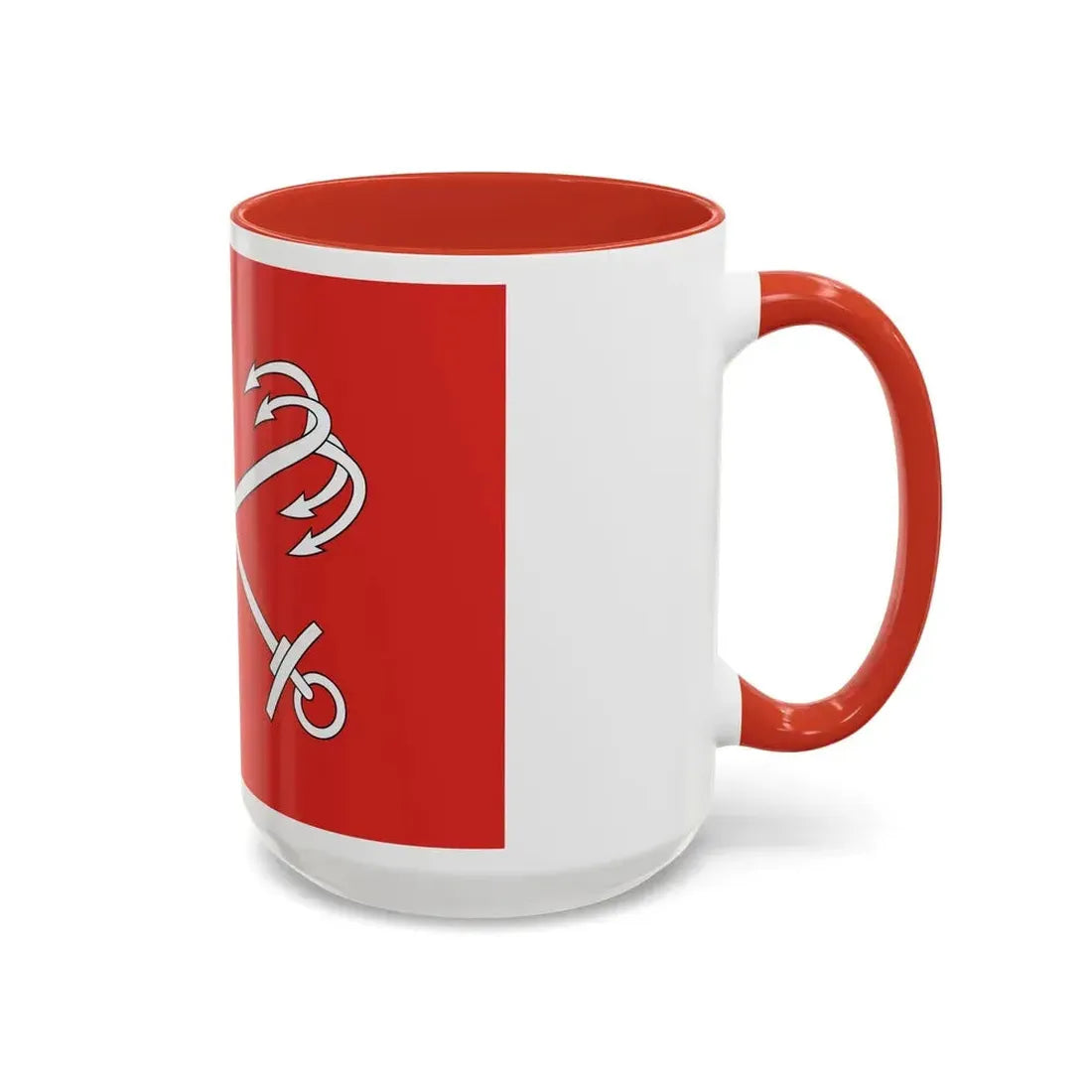 Flag of Saint Petersburg Russia - Accent Coffee Mug - Go Mug Yourself