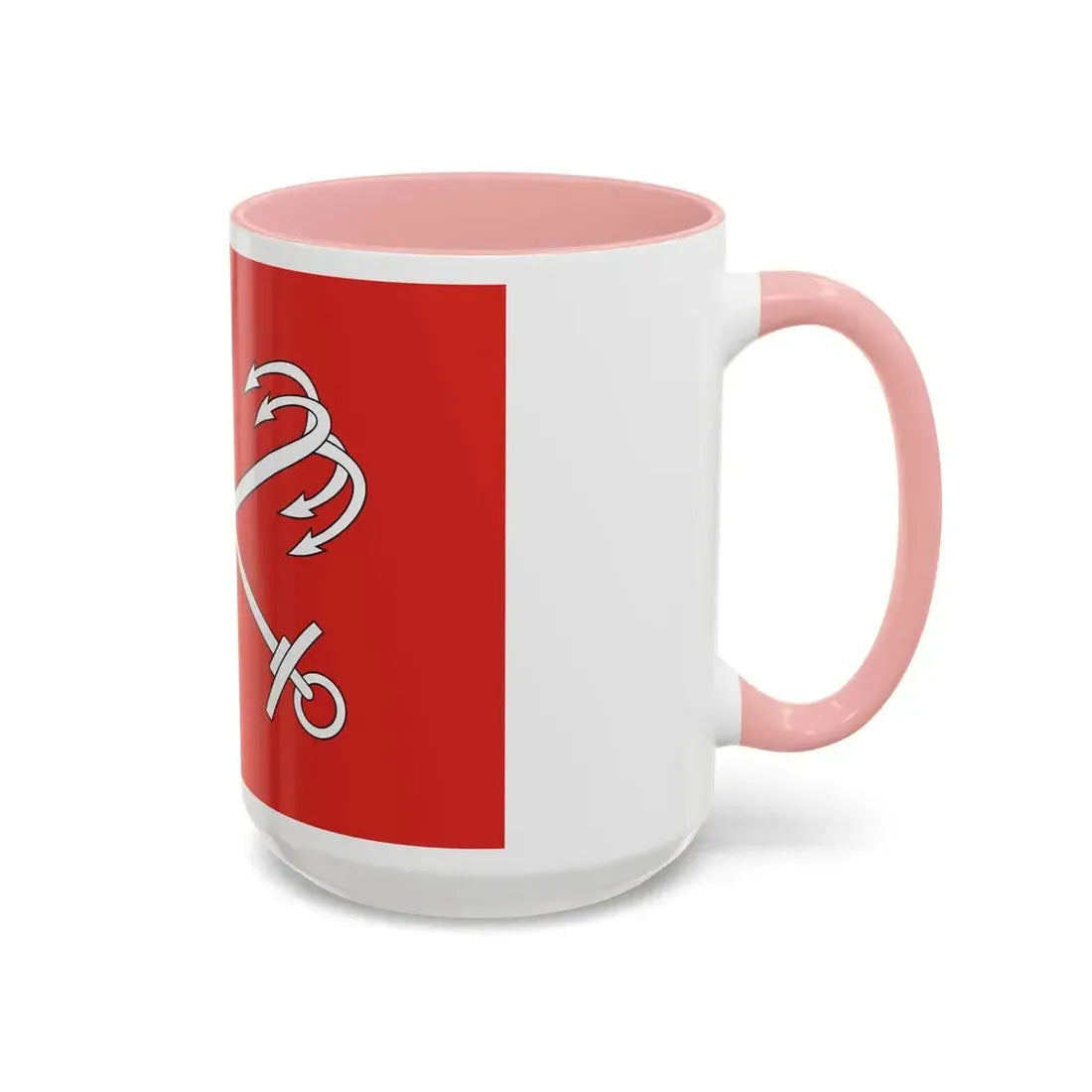 Flag of Saint Petersburg Russia - Accent Coffee Mug - Go Mug Yourself