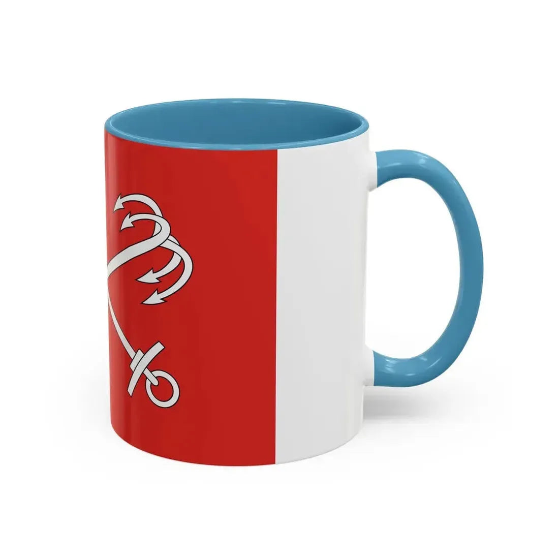 Flag of Saint Petersburg Russia - Accent Coffee Mug - Go Mug Yourself
