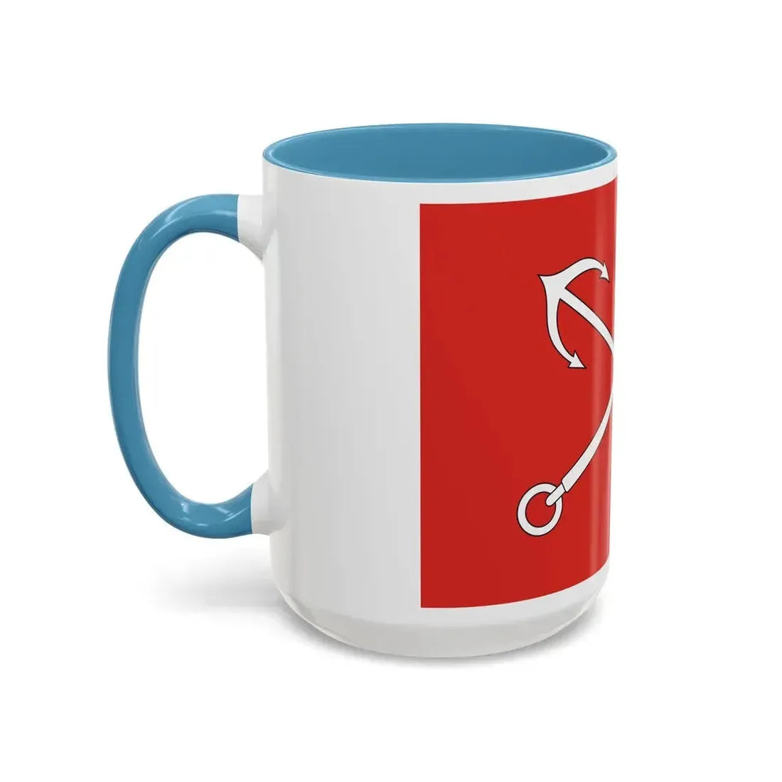 Flag of Saint Petersburg Russia - Accent Coffee Mug - Go Mug Yourself