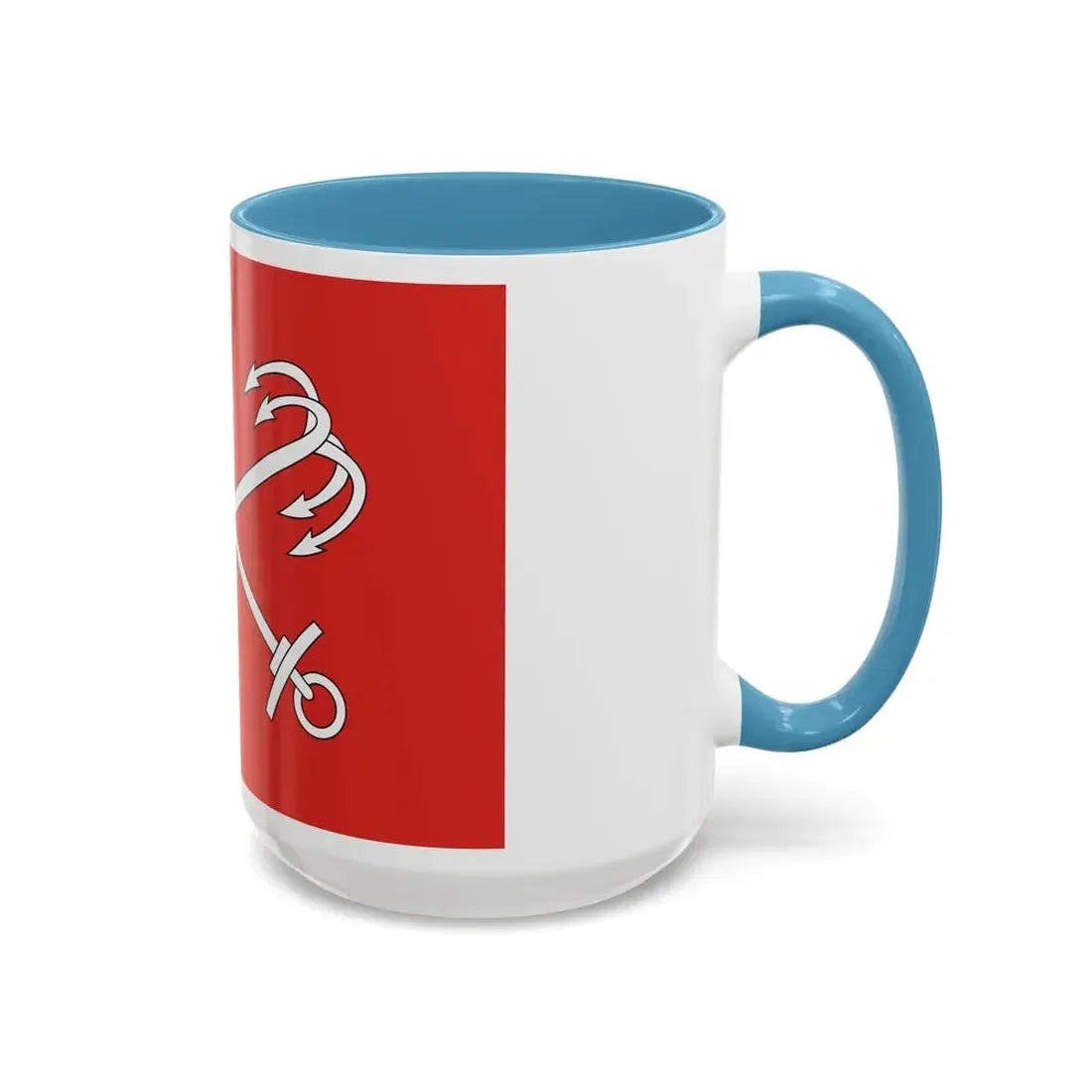 Flag of Saint Petersburg Russia - Accent Coffee Mug - Go Mug Yourself