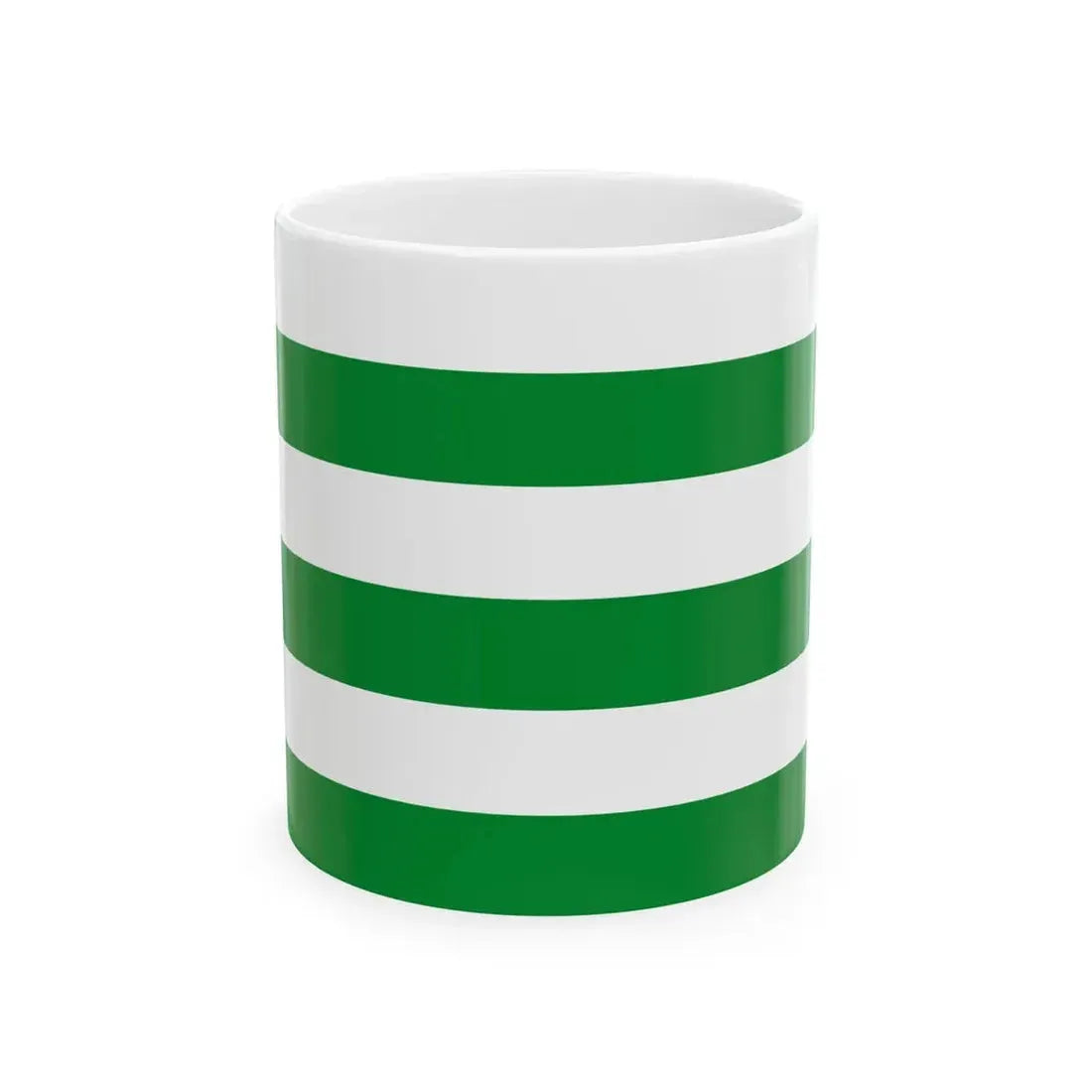 Flag of Saint-Pol-sur-Mer (France) White Coffee Mug 11oz - Go Mug Yourself