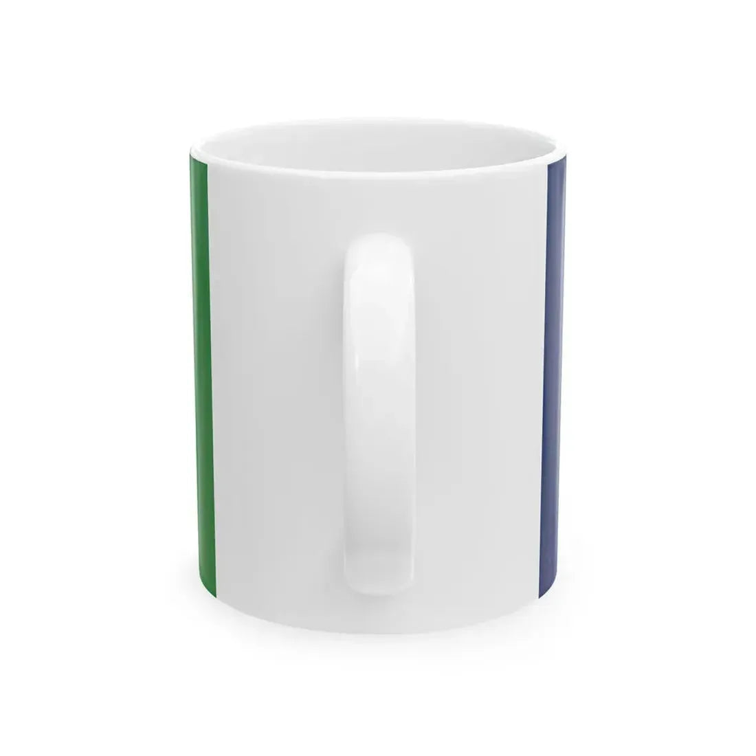 Flag of Saint Vincent and the Grenadines 1979-1985 (Saint Vincent and the Grenadines) White Coffee Mug - Go Mug Yourself