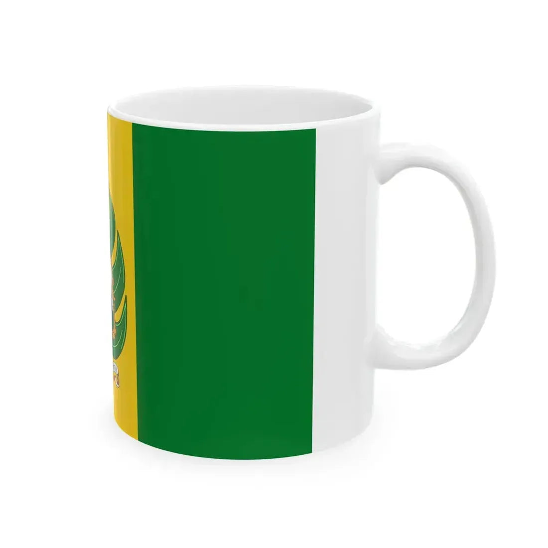 Flag of Saint Vincent and the Grenadines 1985 (Saint Vincent and the Grenadines) White Coffee Mug - Go Mug Yourself