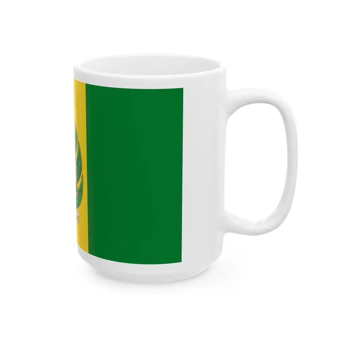 Flag of Saint Vincent and the Grenadines 1985 (Saint Vincent and the Grenadines) White Coffee Mug - Go Mug Yourself