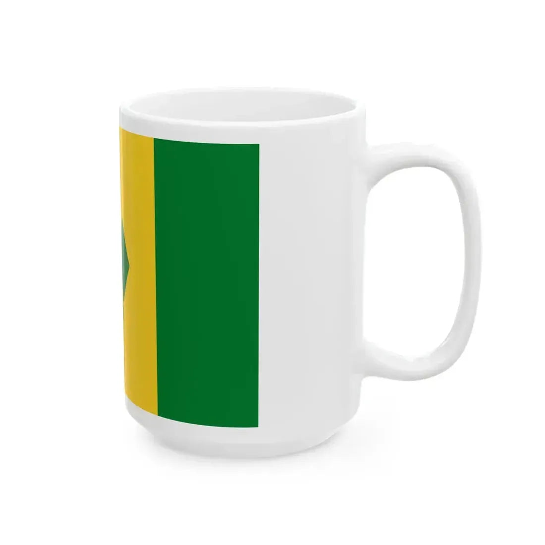 Flag of Saint Vincent and the Grenadines (Saint Vincent and the Grenadines) White Coffee Mug - Go Mug Yourself