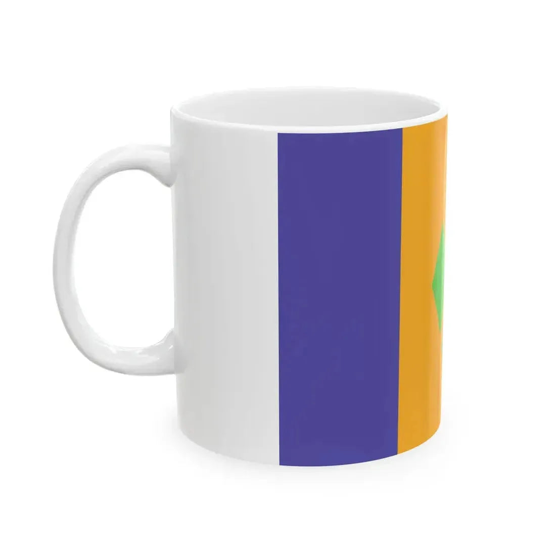 Flag of Saint Vincent and the Grenadines WFB 2000 (Saint Vincent and the Grenadines) White Coffee Mug - Go Mug Yourself