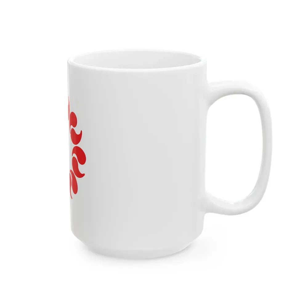 Flag of Saitama Prefecture Japan - White Coffee Mug - Go Mug Yourself
