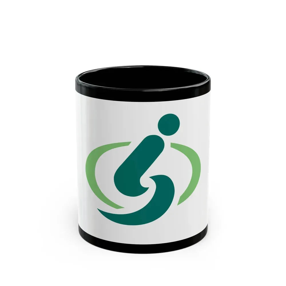Flag of Saitama Saitama Japan - Black Coffee Mug 11oz - Go Mug Yourself