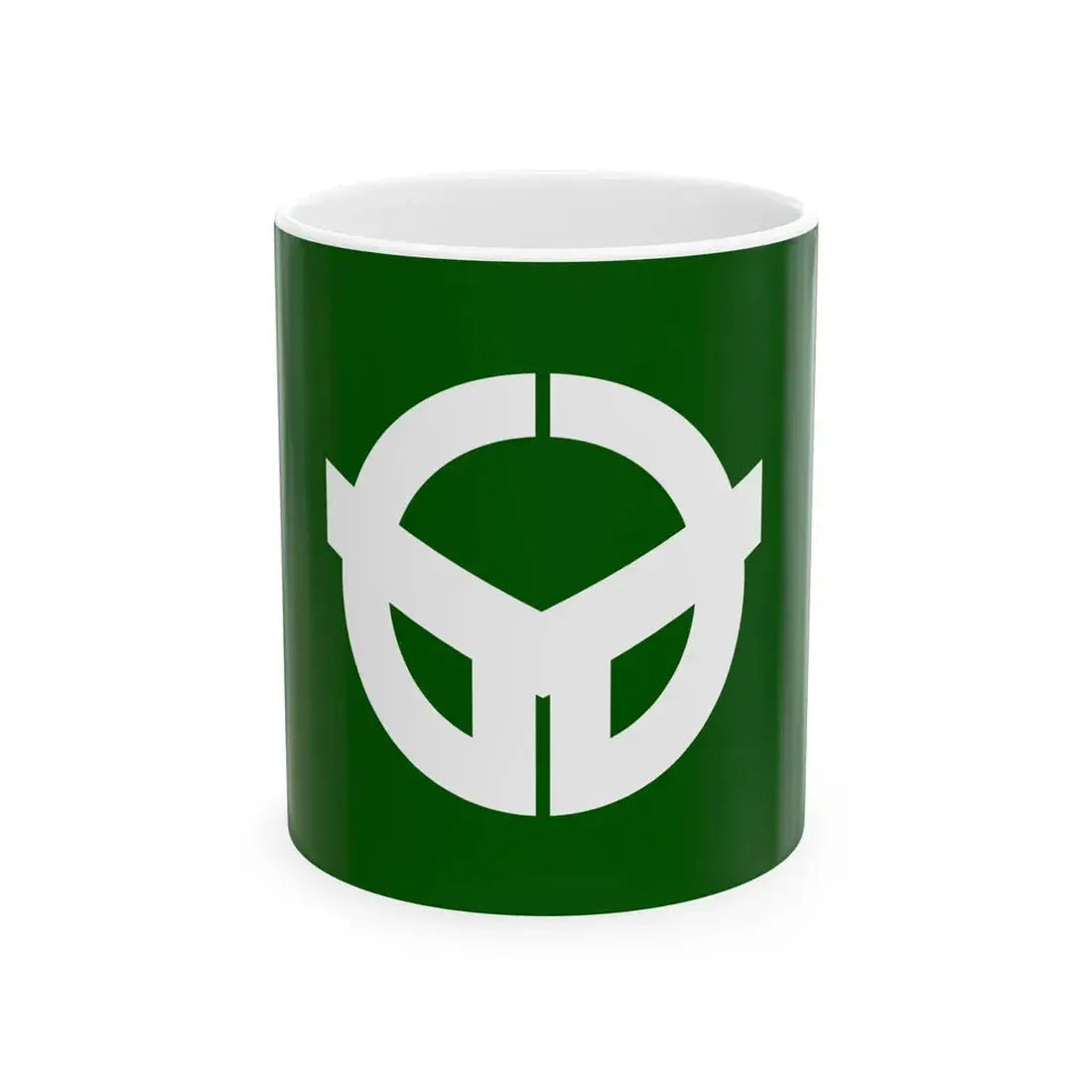 Flag of Saji Tottori 1967-2004 (Japan) White Coffee Mug 11oz - Go Mug Yourself