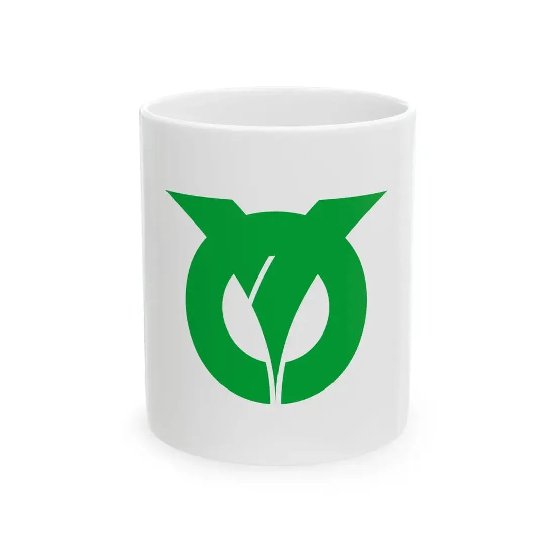 Flag of Sakahogi Gifu (Japan) White Coffee Mug 11oz - Go Mug Yourself