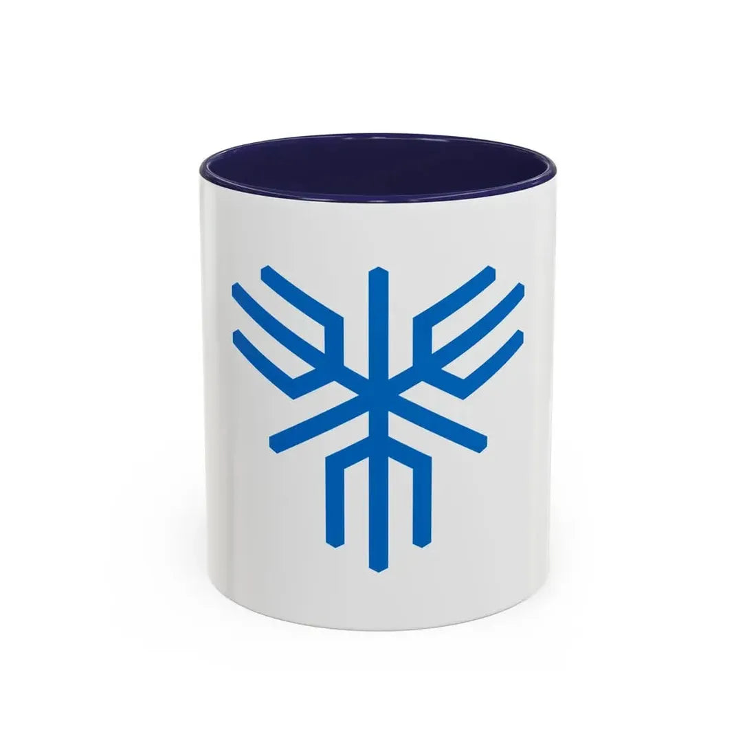 Flag of Sakai Osaka Japan - Accent Coffee Mug 11oz Navy - Go Mug Yourself