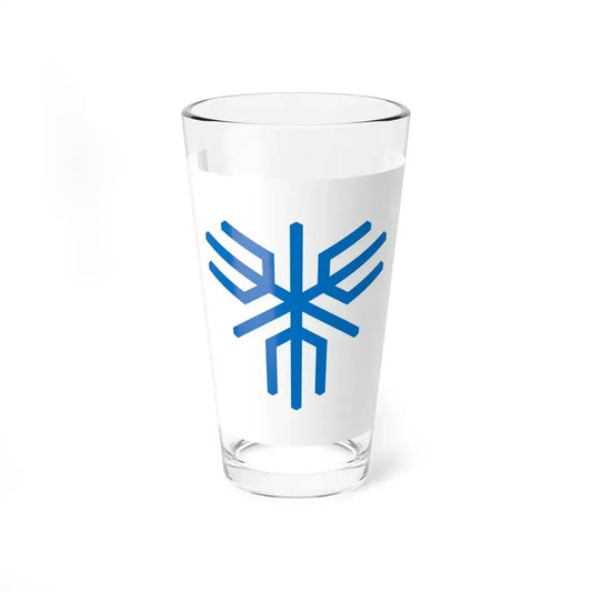 Flag of Sakai Osaka Japan - Pint Glass 16oz 16oz - Go Mug Yourself