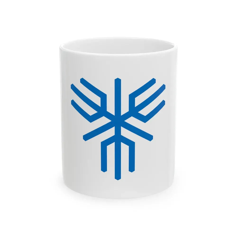 Flag of Sakai Osaka Japan - White Coffee Mug 11oz - Go Mug Yourself