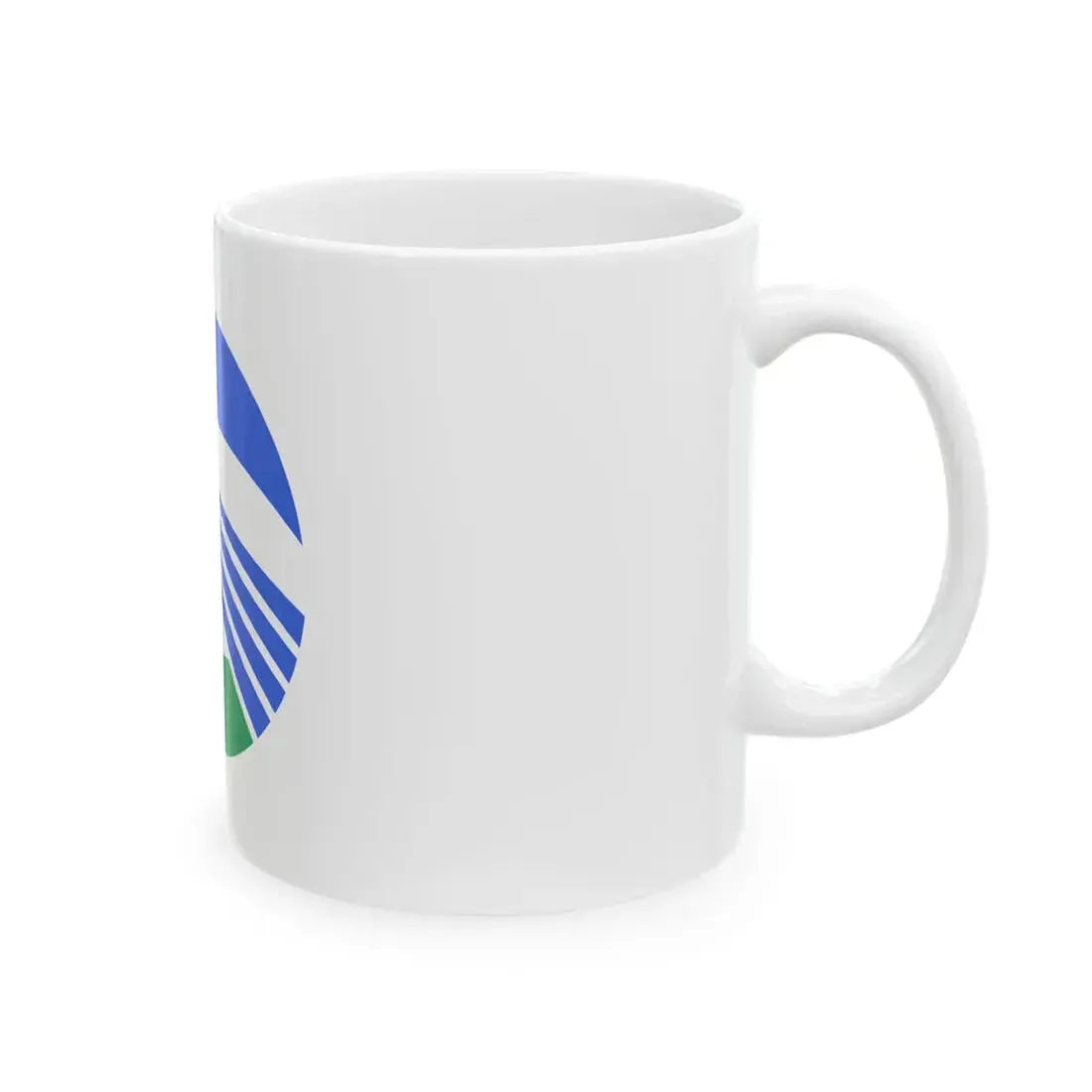 Flag of Sakata Yamagata (Japan) White Coffee Mug - Go Mug Yourself
